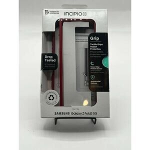 Incipio Grip Case for Samsung Galaxy Z Fold3 5G Red Impact Protection